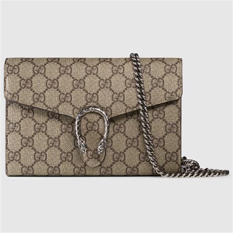 gucci gg supreme zip around wallet|gucci dionysus wallet on chain.